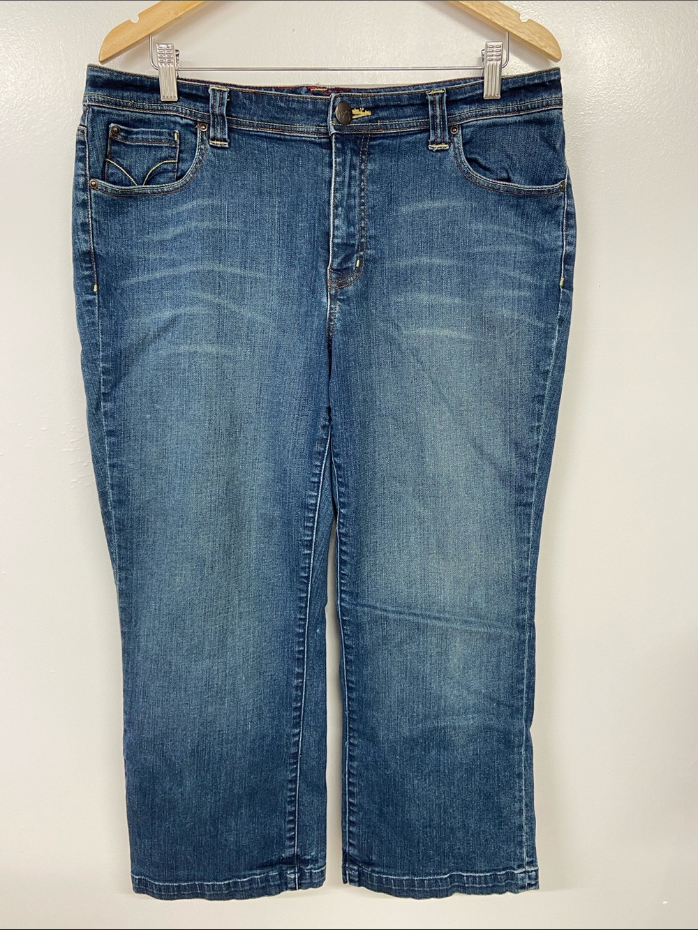 Venezia Supreme 5-pocket Cropped Jeans Size 16